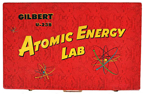 Gilbert U-238 Atomic Energy Lab, um belo Atomic Toys